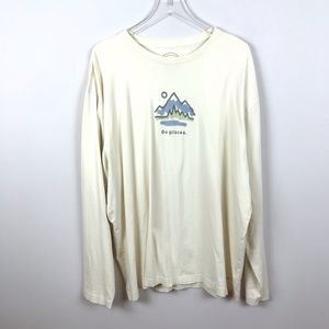 LIFE IS GOOD | Go Places Long Sleeve Tee